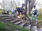 Scoala de bicicleta MTB - cursuri gratuite pentru copii biciclisti incepatori offroad by ciclist profesionist Ulisse Gheduzzi parcul carol Bucuresti martie aprilie 2014 plimbari bicicleta 34
